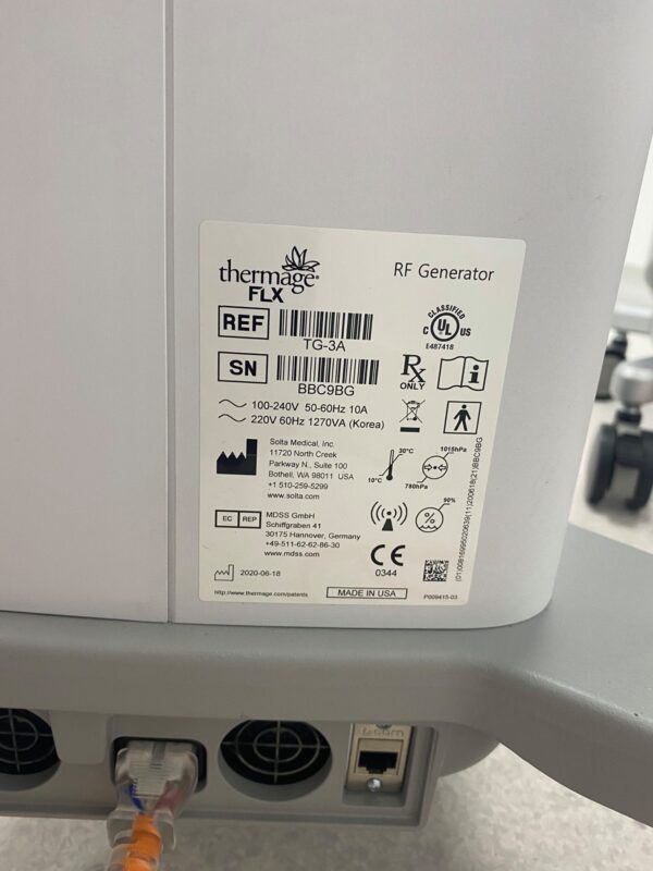 2020 THERMAGE FLX