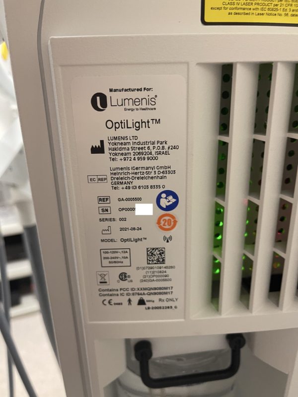 2021 Lumenis OptiLIGHT