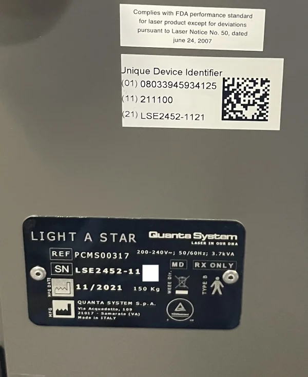 2021 Quanta Light Evo Series, Light A Star
