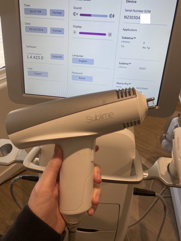2023 Candela Profound Matrix – with 2 Handpieces