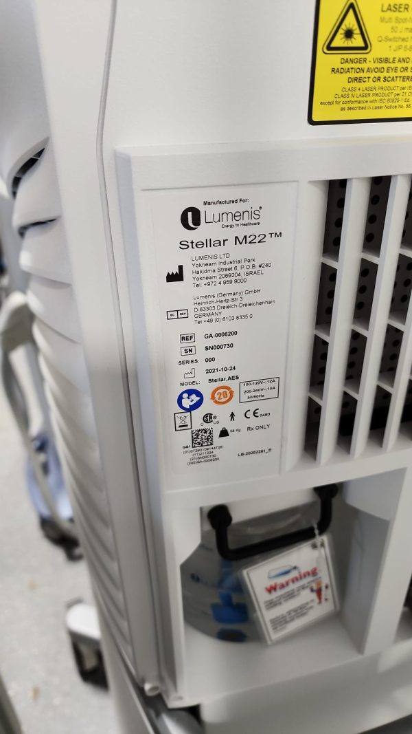 2021 Lumenis M22 Stellar with IPL