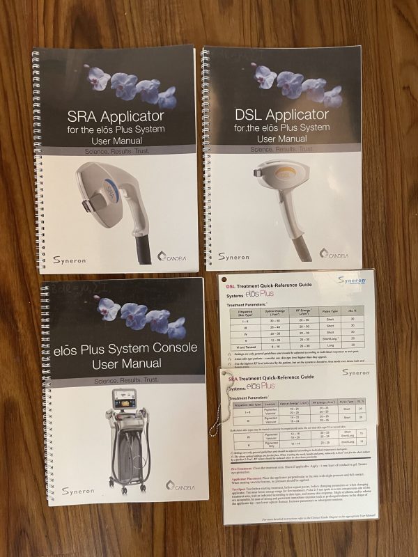 2013 Syneron Candela Elos Plus w/ 2 HP’s